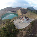 kelimutu volcano lake - photo by Dincho